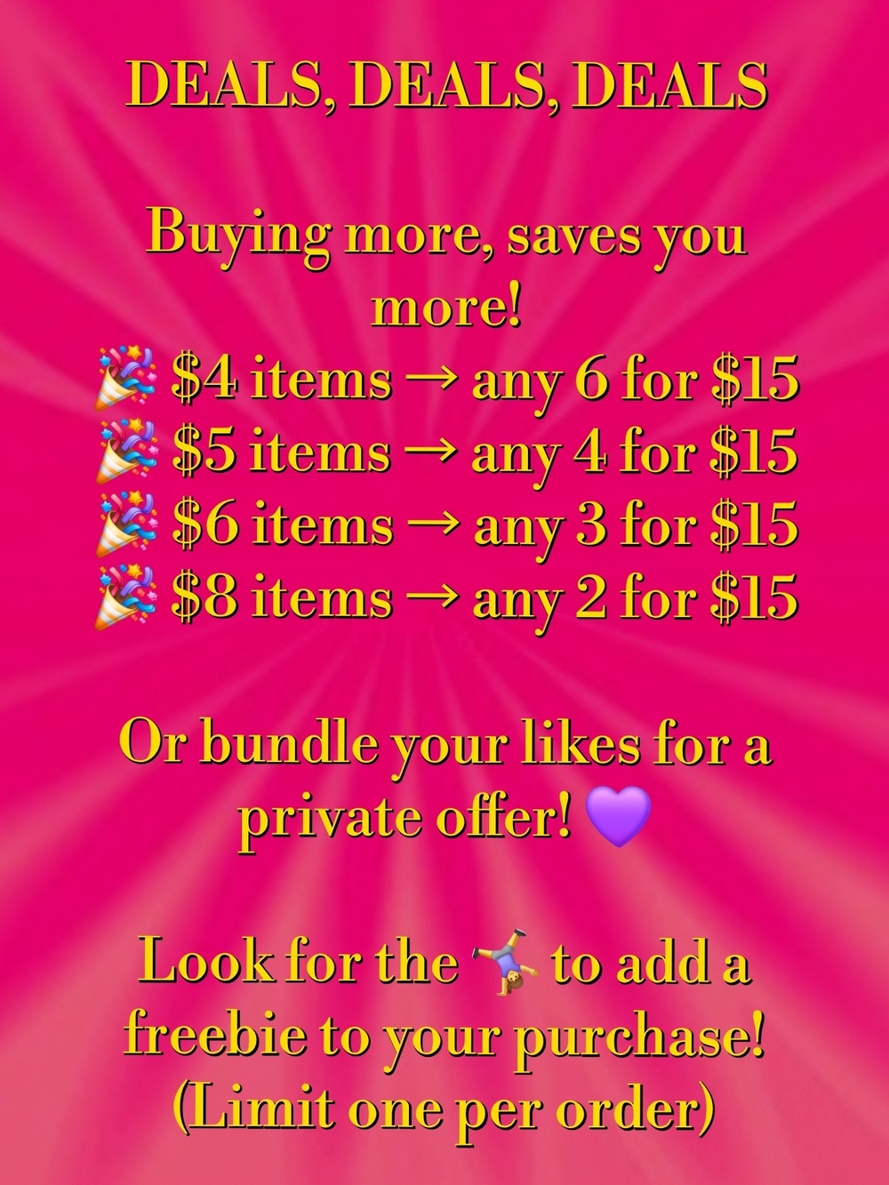 💖 STACK & SAVE — MIX & MATCH! 💖